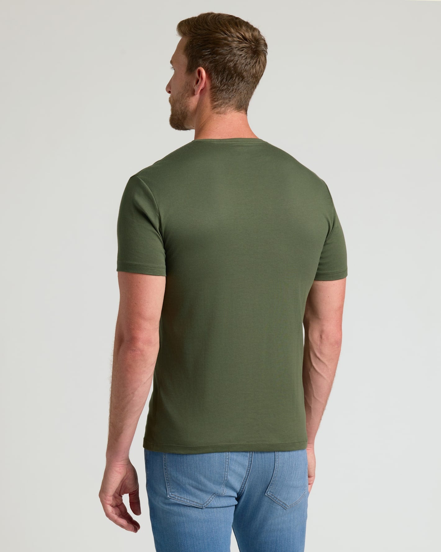 All Grove Pima Cotton Blend Crew 4-Pack