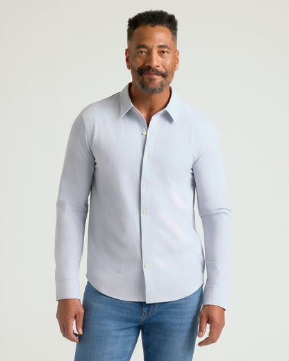 Steel Stripe Stretch Oxford 2.0