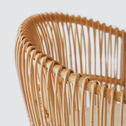 Tara Rattan Lounge Chair