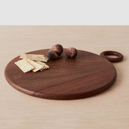 Tikal Wood Serving Board - With Handle