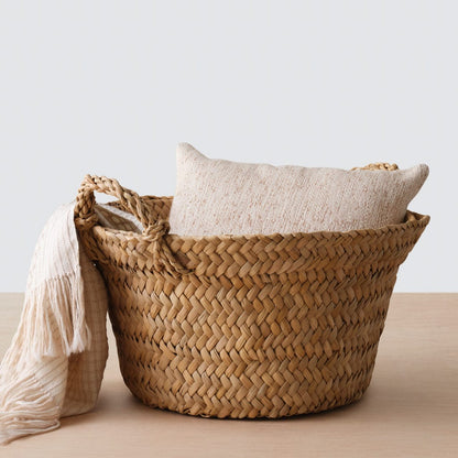 Totora Floor Basket