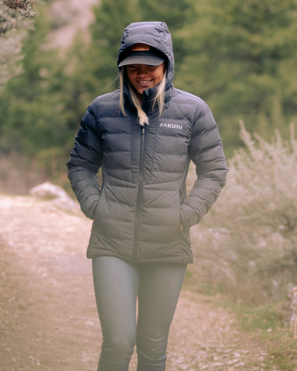 Outlet Women's Elements Hooded Jacket | Ash