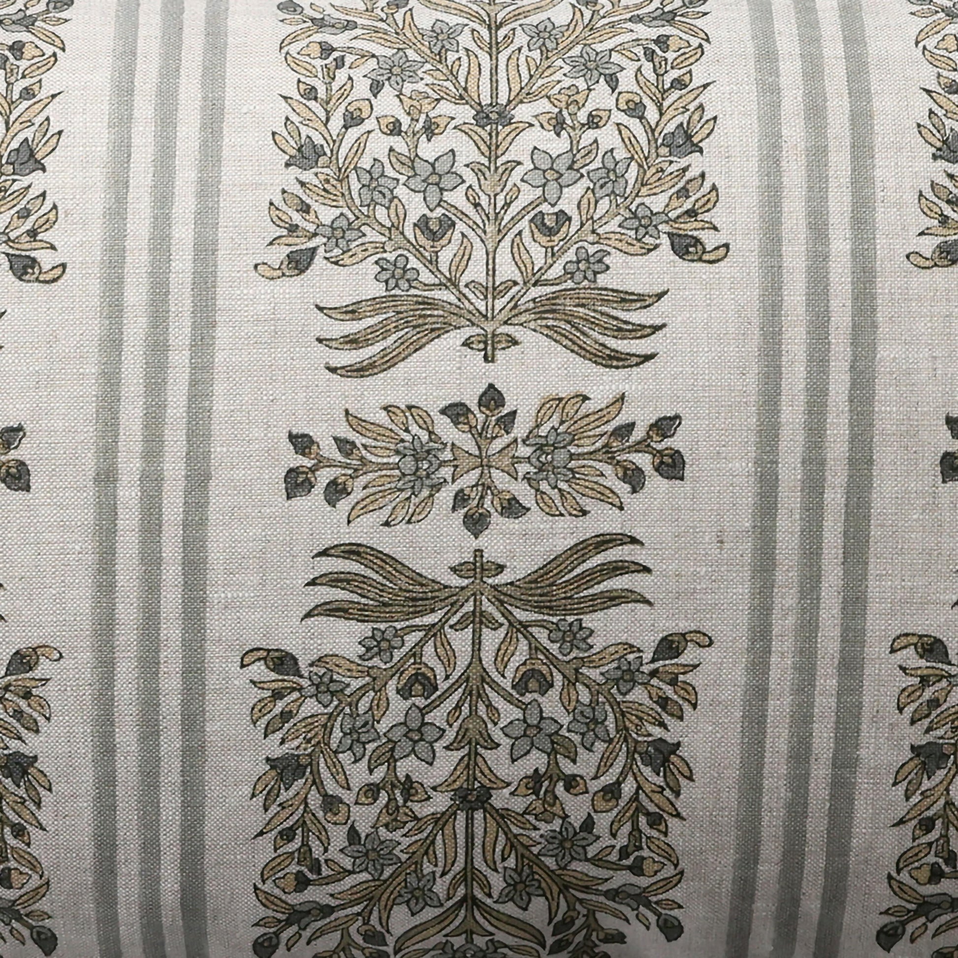 Zara Block Print Lumbar Pillow
