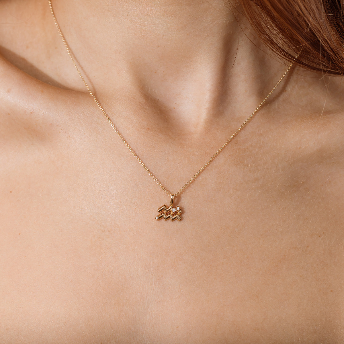 Aquarius Zodiac Charm | Final Sale