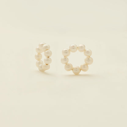 Add-On Pearl Halo Hooplets | Final Sale