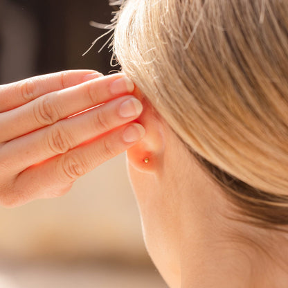 February Birthstone Stud Earrings | Final Sale