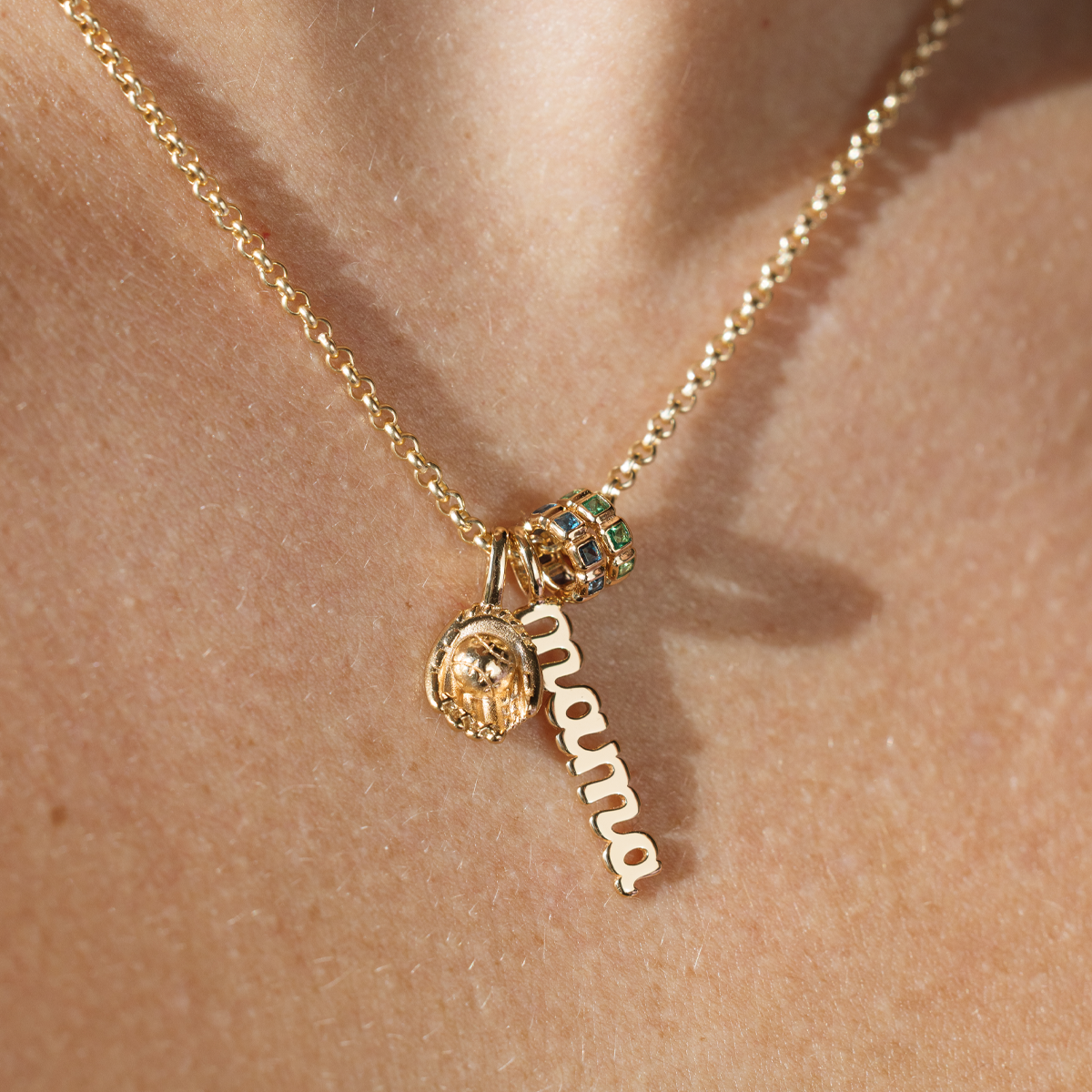 Baseball Mitt Charm