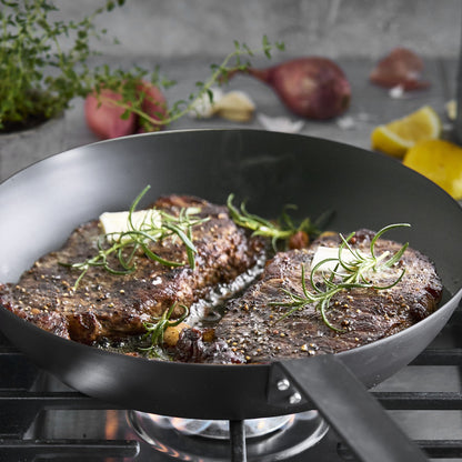 Bobby Flay by GreenPan 8", 10" and 12" Carbon Steel Frypan Set
