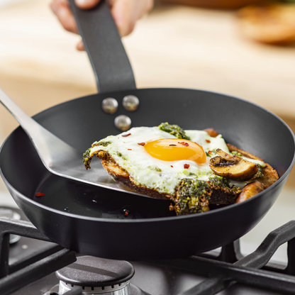Bobby Flay by GreenPan 8", 10" and 12" Carbon Steel Frypan Set