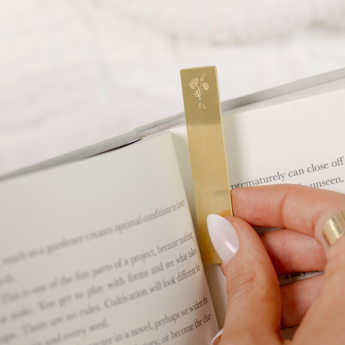 Birth Flower Bookmark