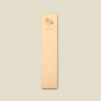 Birth Flower Bookmark