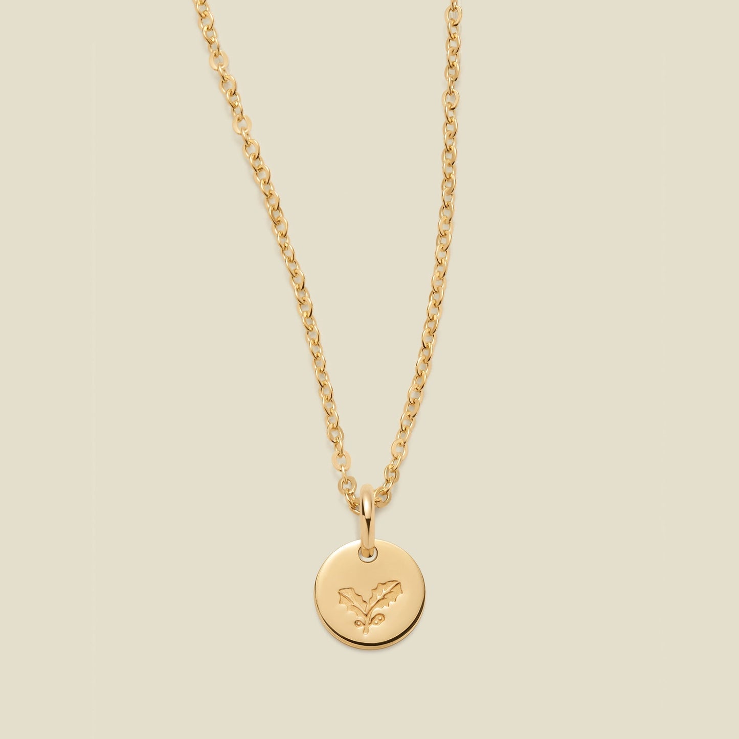 December Birth Flower Necklace