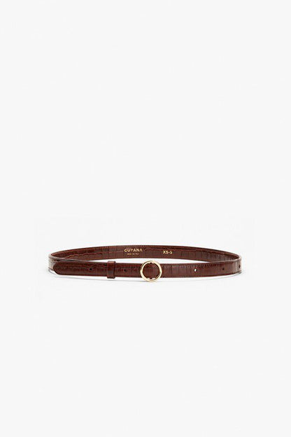 Circle Buckle Belt