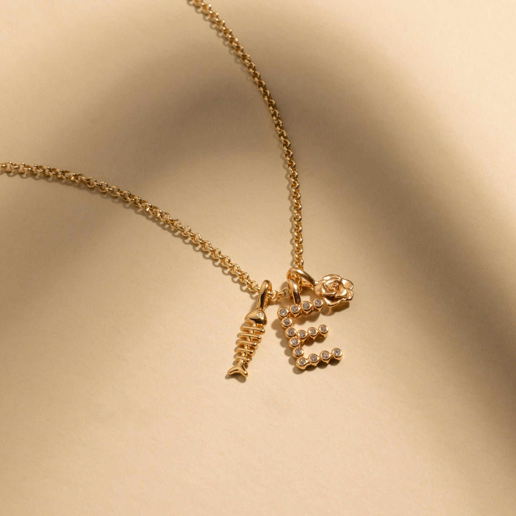 Fishbone Charm | Final Sale