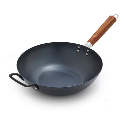 Kyoto Carbon Steel 14" Wok