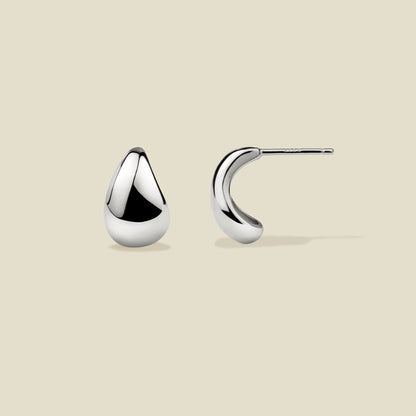 Gloss Drop Stud Earrings | Final Sale