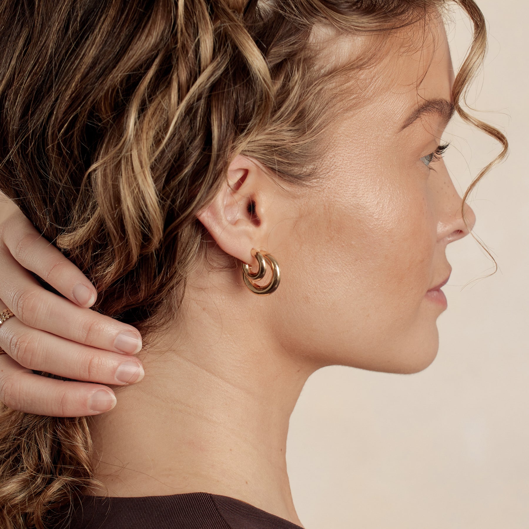 Gloss Hoop Earrings | Final Sale