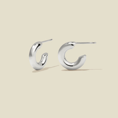 Gloss Hoop Earrings | Final Sale