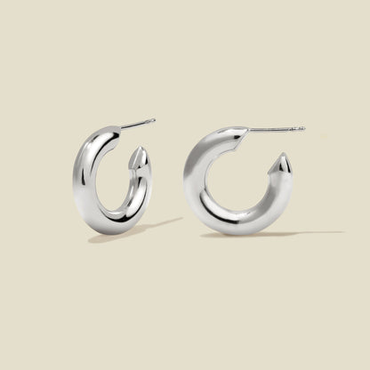 Gloss Hoop Earrings | Final Sale