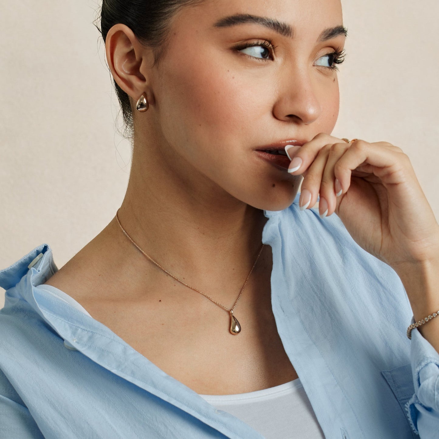 Gloss Pendant Necklace | Final Sale