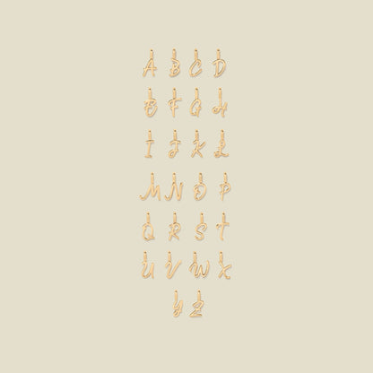 Script Initial G Charm