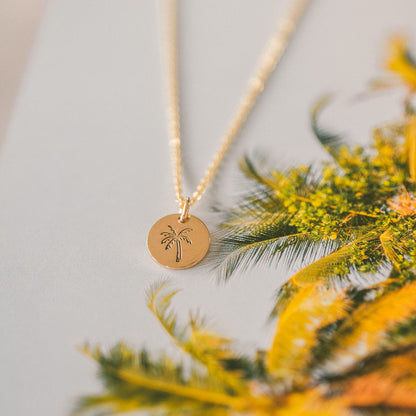 Grounded Disc Necklace | Final Sale