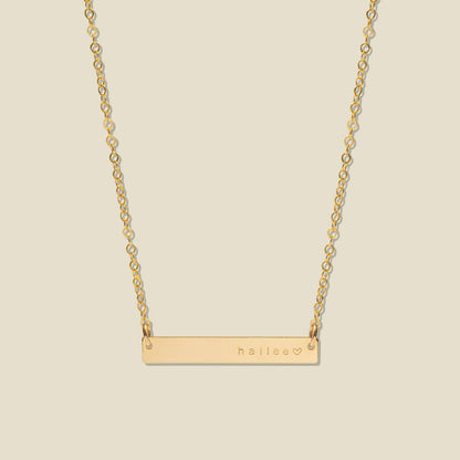 Horizontal Bar Necklace