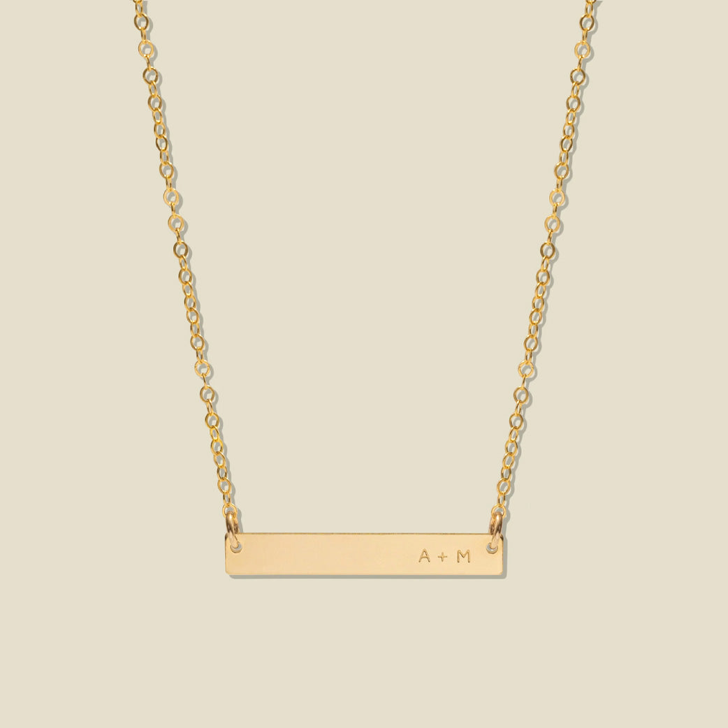 Horizontal Bar Necklace