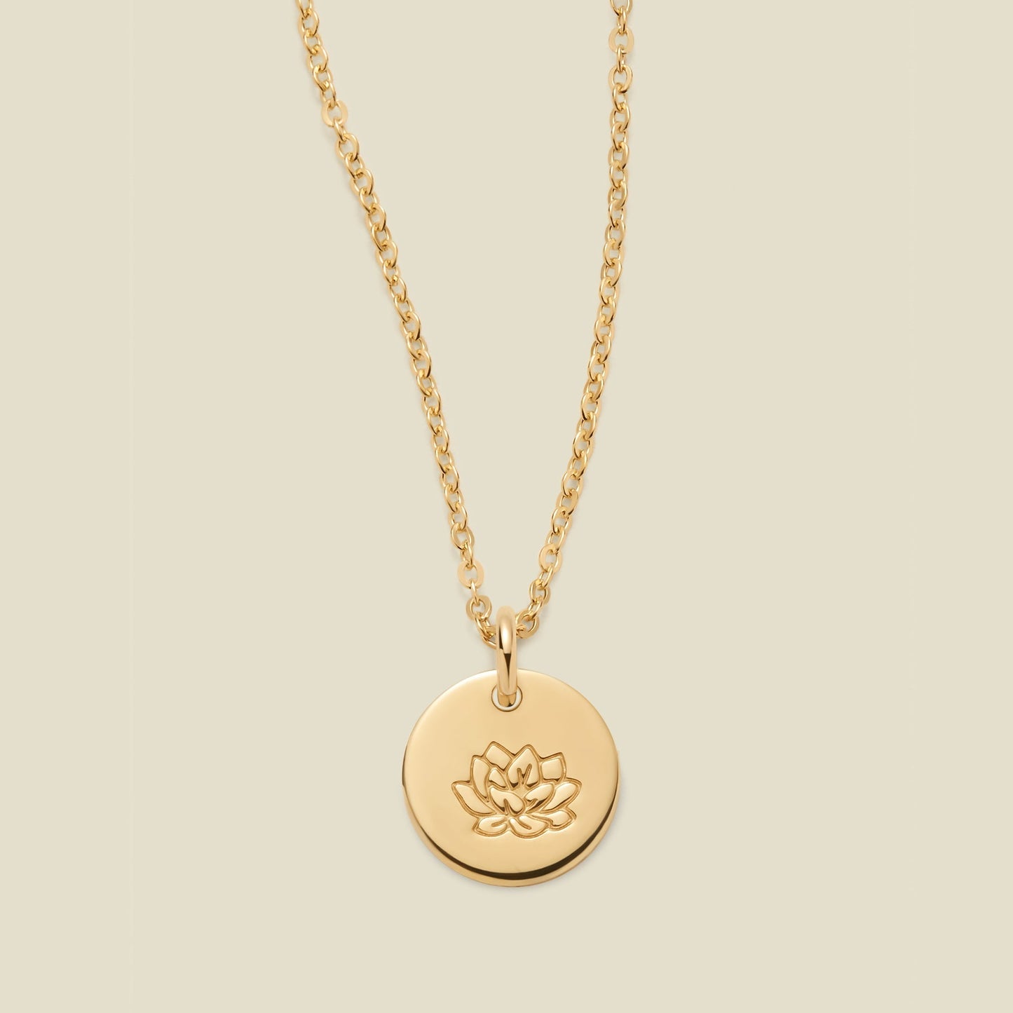 July Birth Flower Necklace