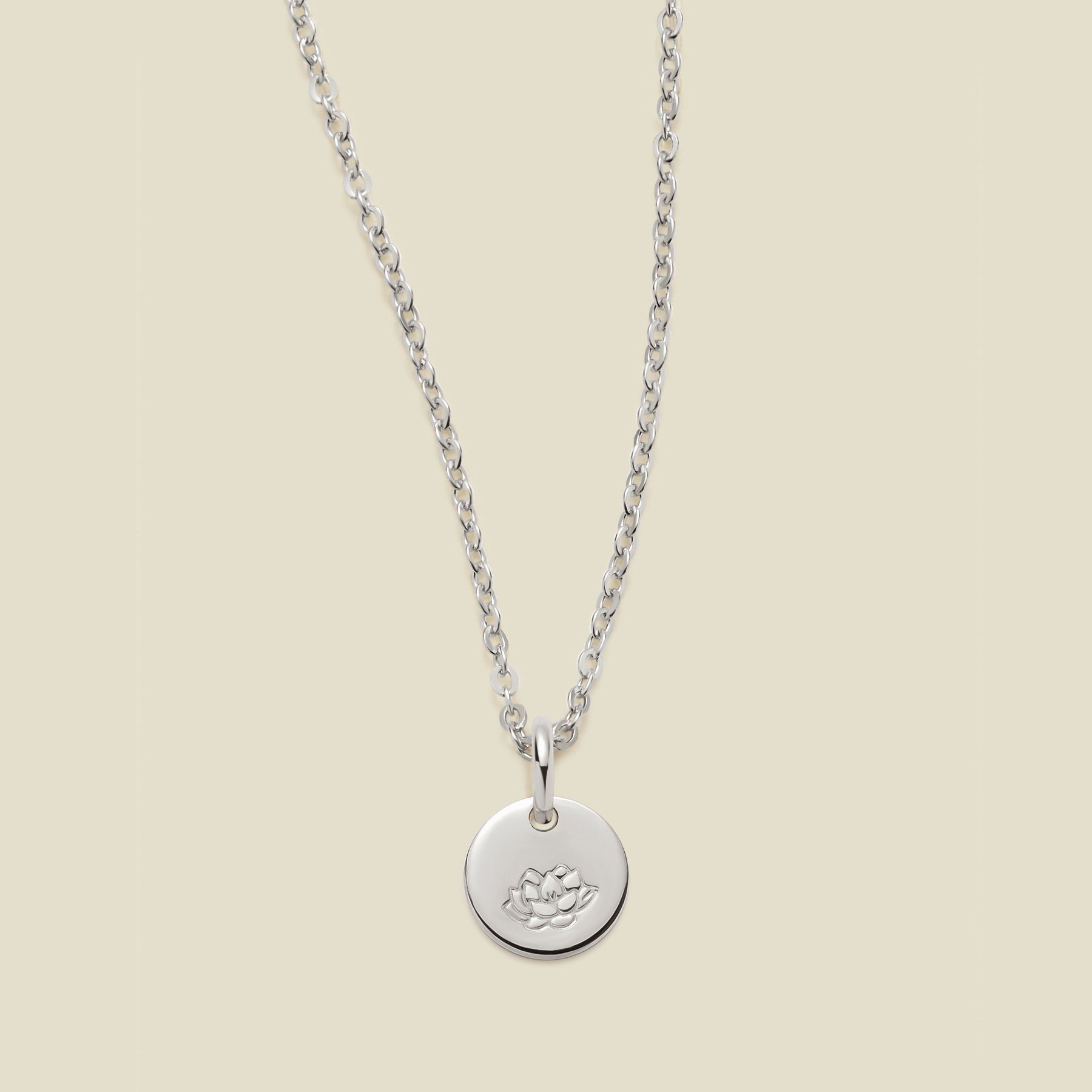 July Birth Flower Necklace