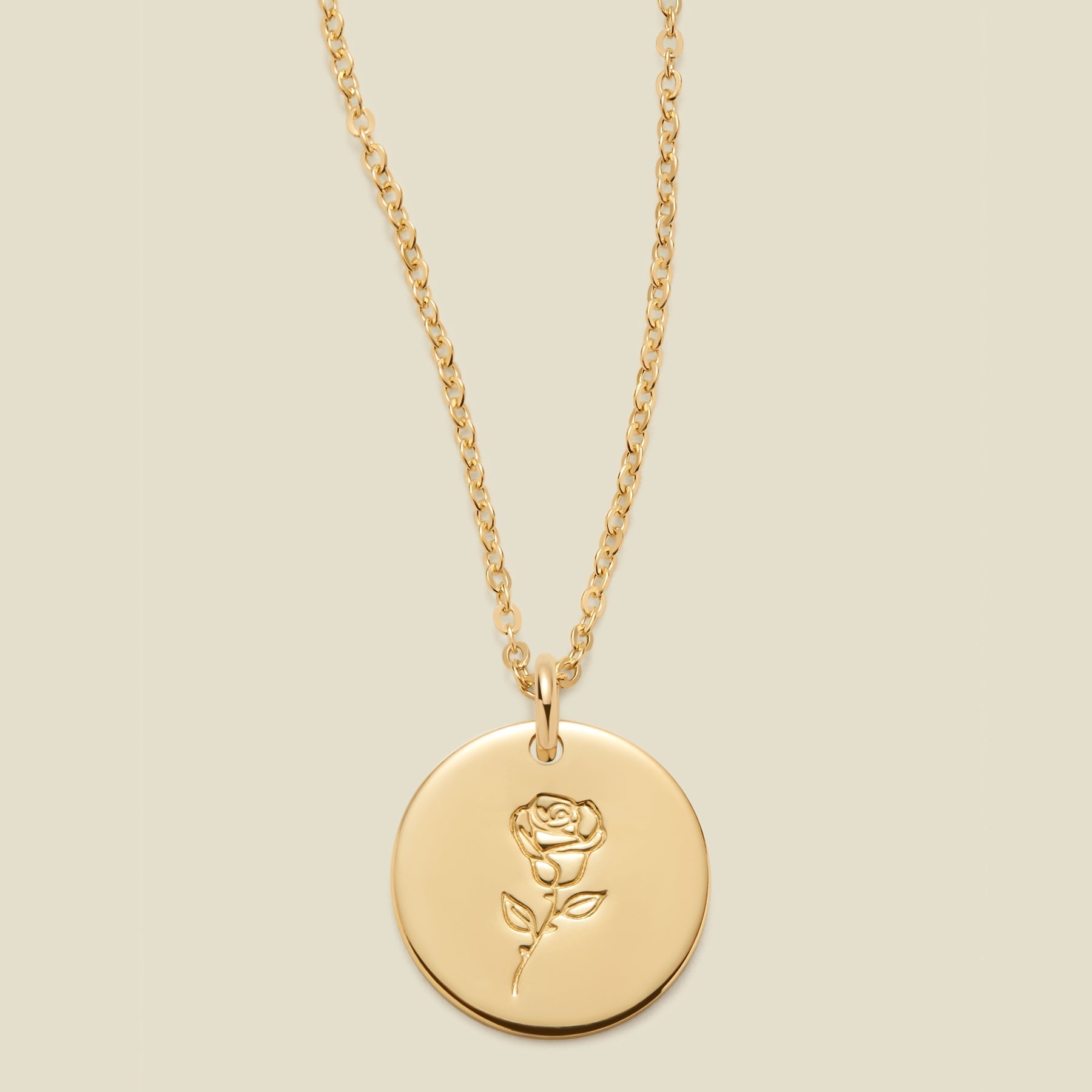 June Birth Flower Necklace