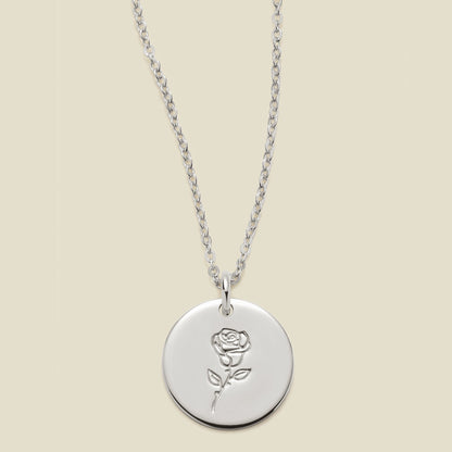 June Birth Flower Necklace