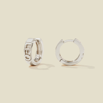 Leo Huggie Hoop Earrings | Final Sale