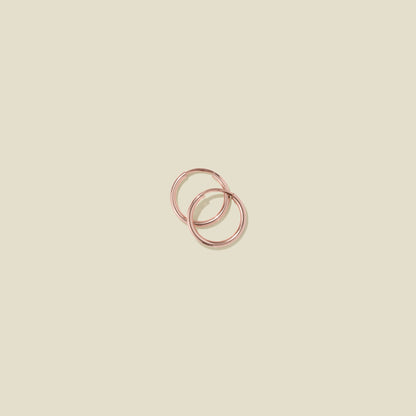 Live In Hoop Earrings | Final Sale
