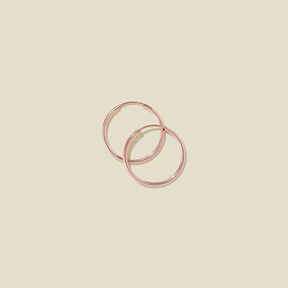 Live In Hoop Earrings | Final Sale