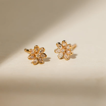 Flora Luxe Stud Earrings