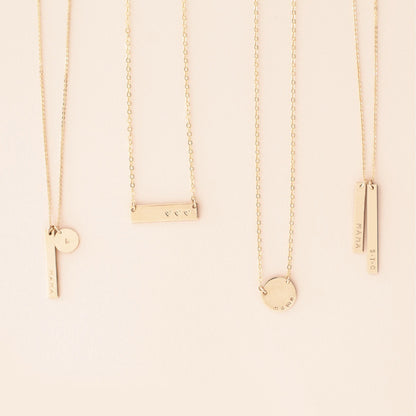 Mama & Co Bar Necklace
