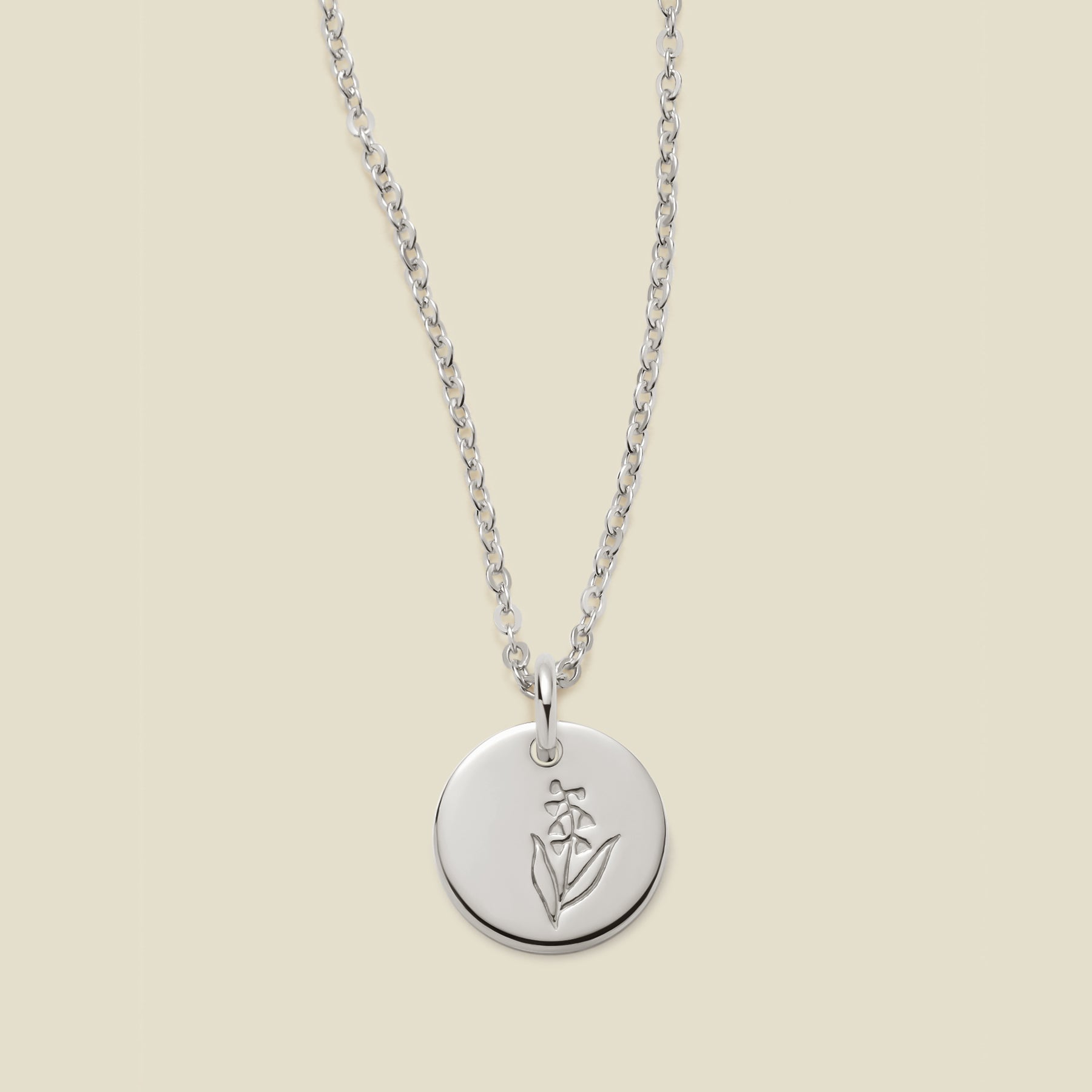 May Birth Flower Necklace