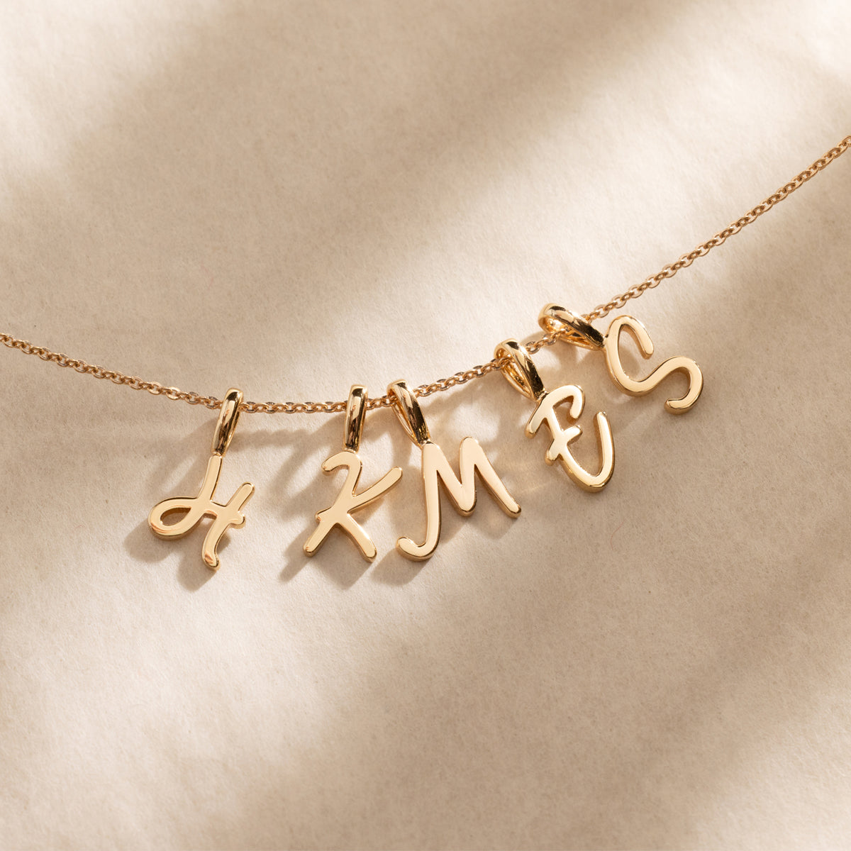 Script Initial B Charm