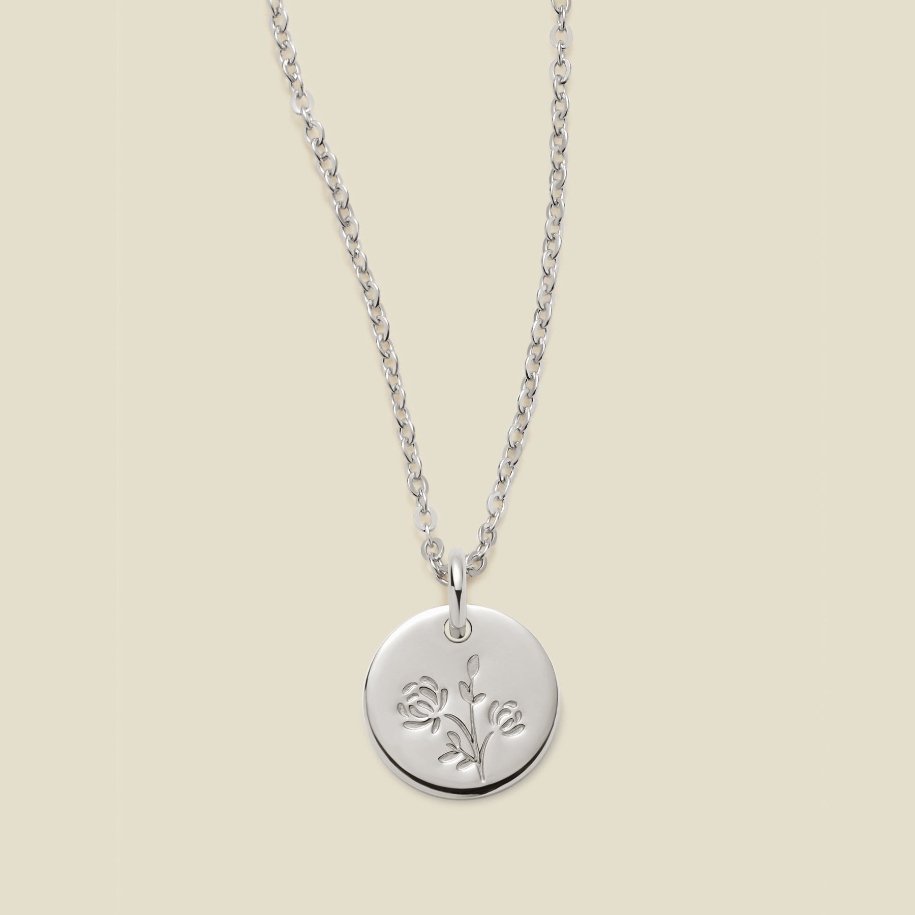 November Birth Flower Necklace