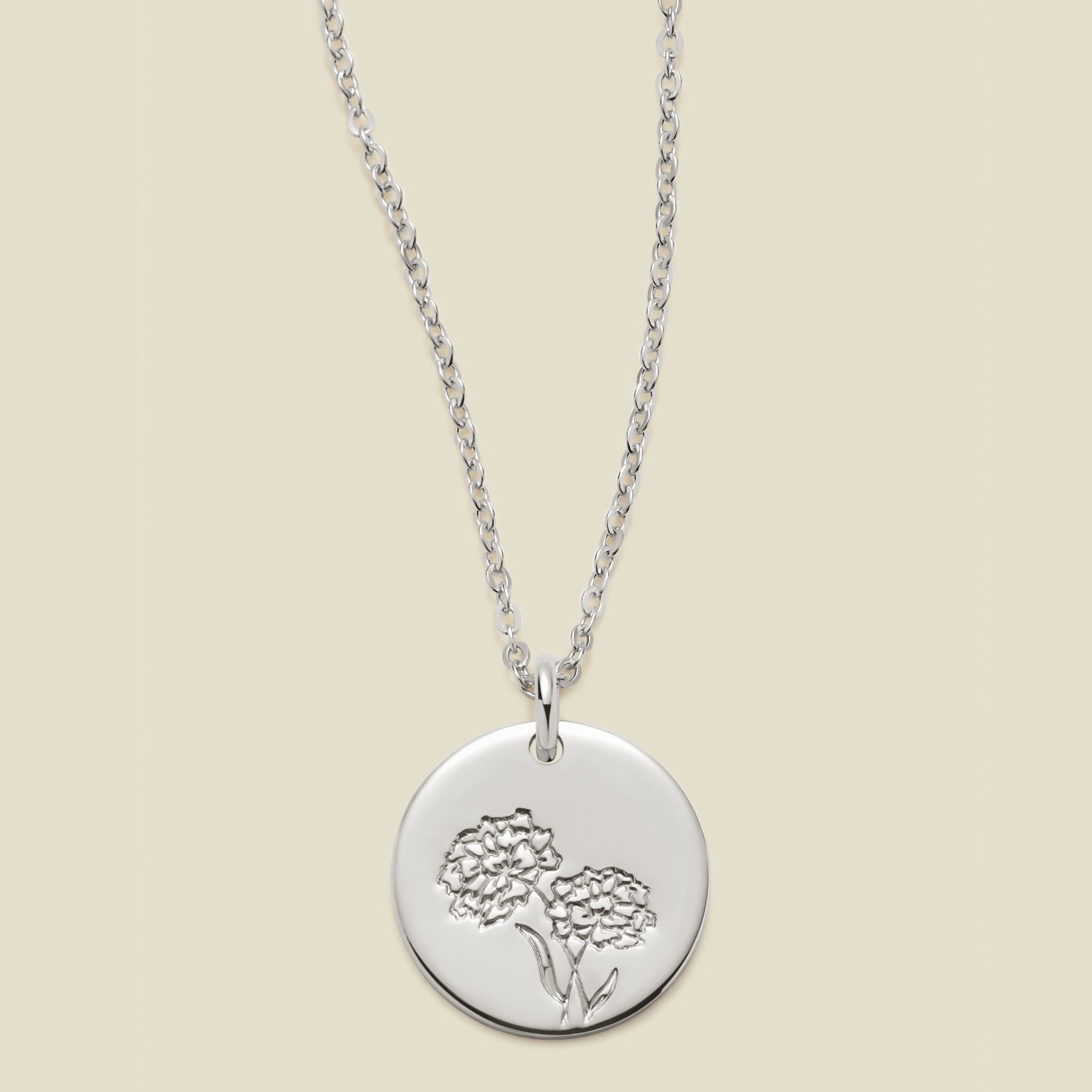 October Birth Flower Necklace