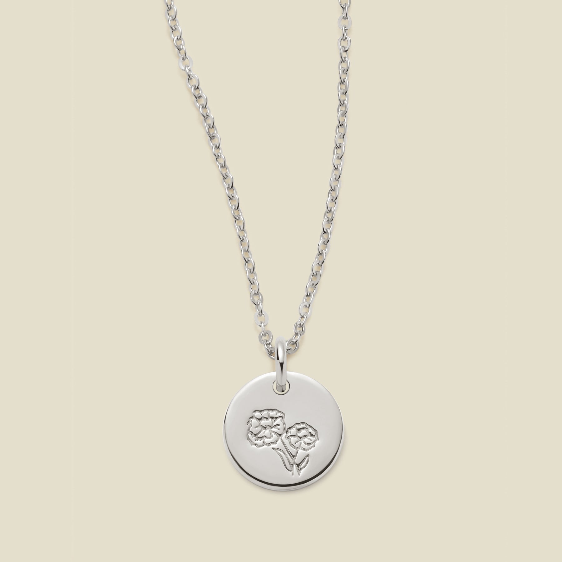 October Birth Flower Necklace