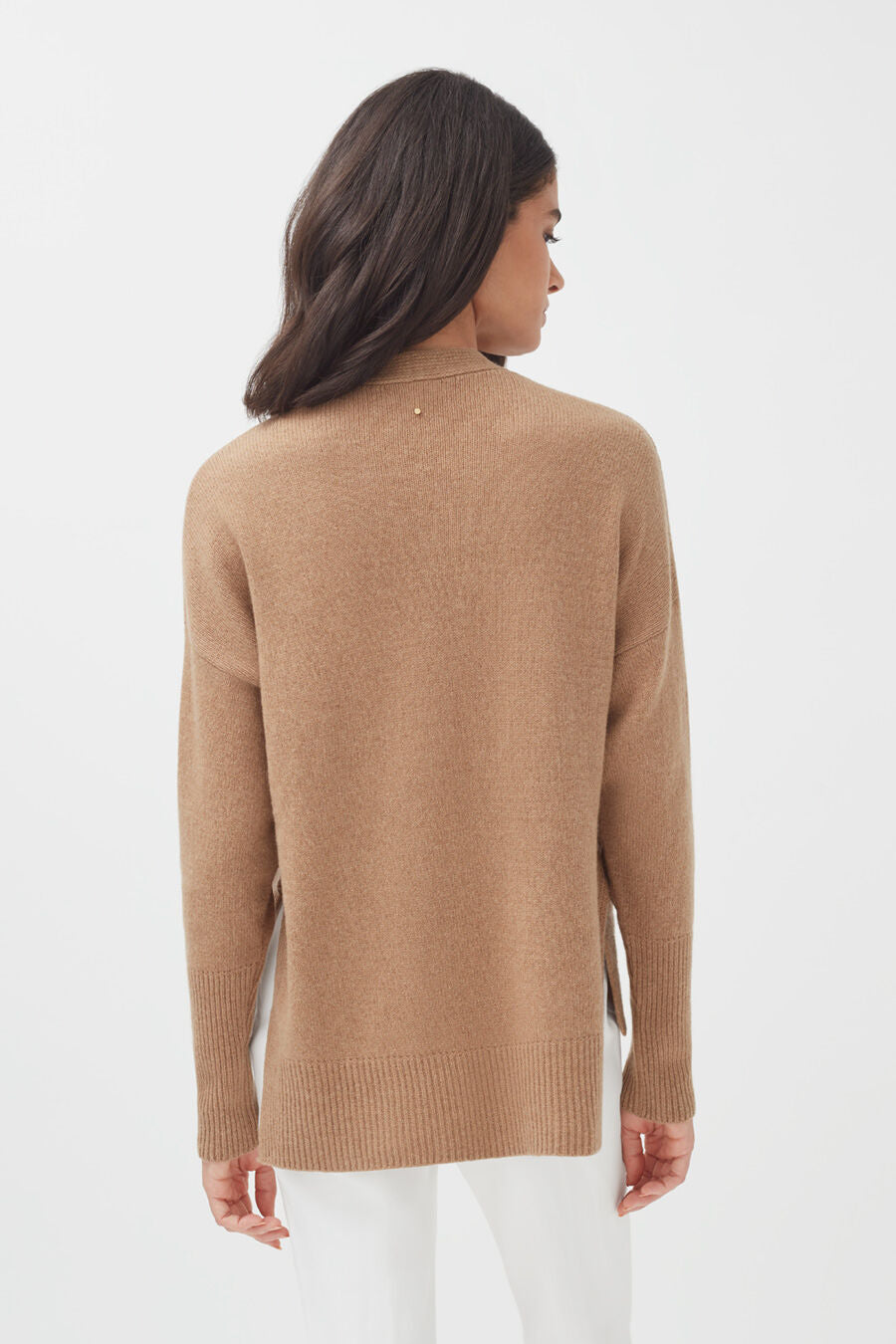 Recycled Cashmere Soft Wrap Sweater