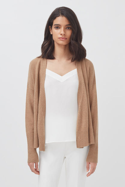 Recycled Cashmere Soft Wrap Sweater
