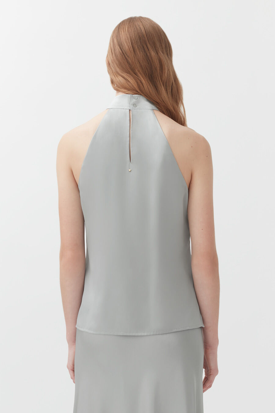 Charmeuse Halter Top