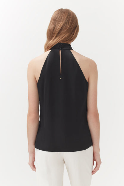 Charmeuse Halter Top