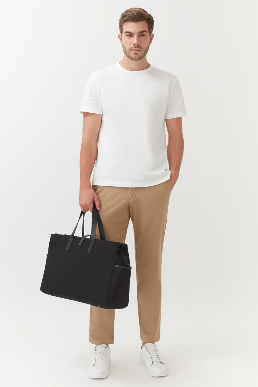 Mens Triple Zipper Weekender