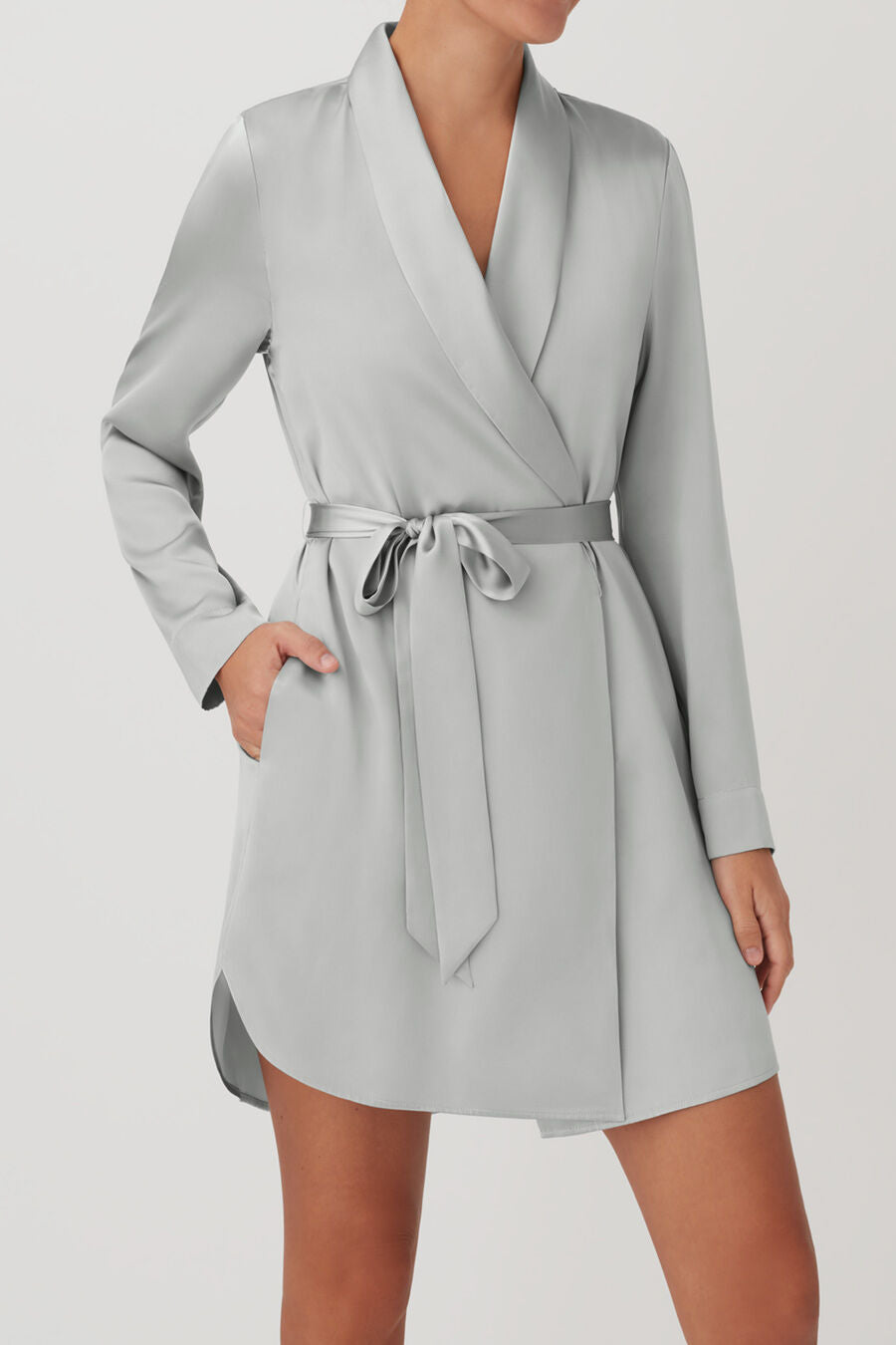 Washable Charmeuse Robe