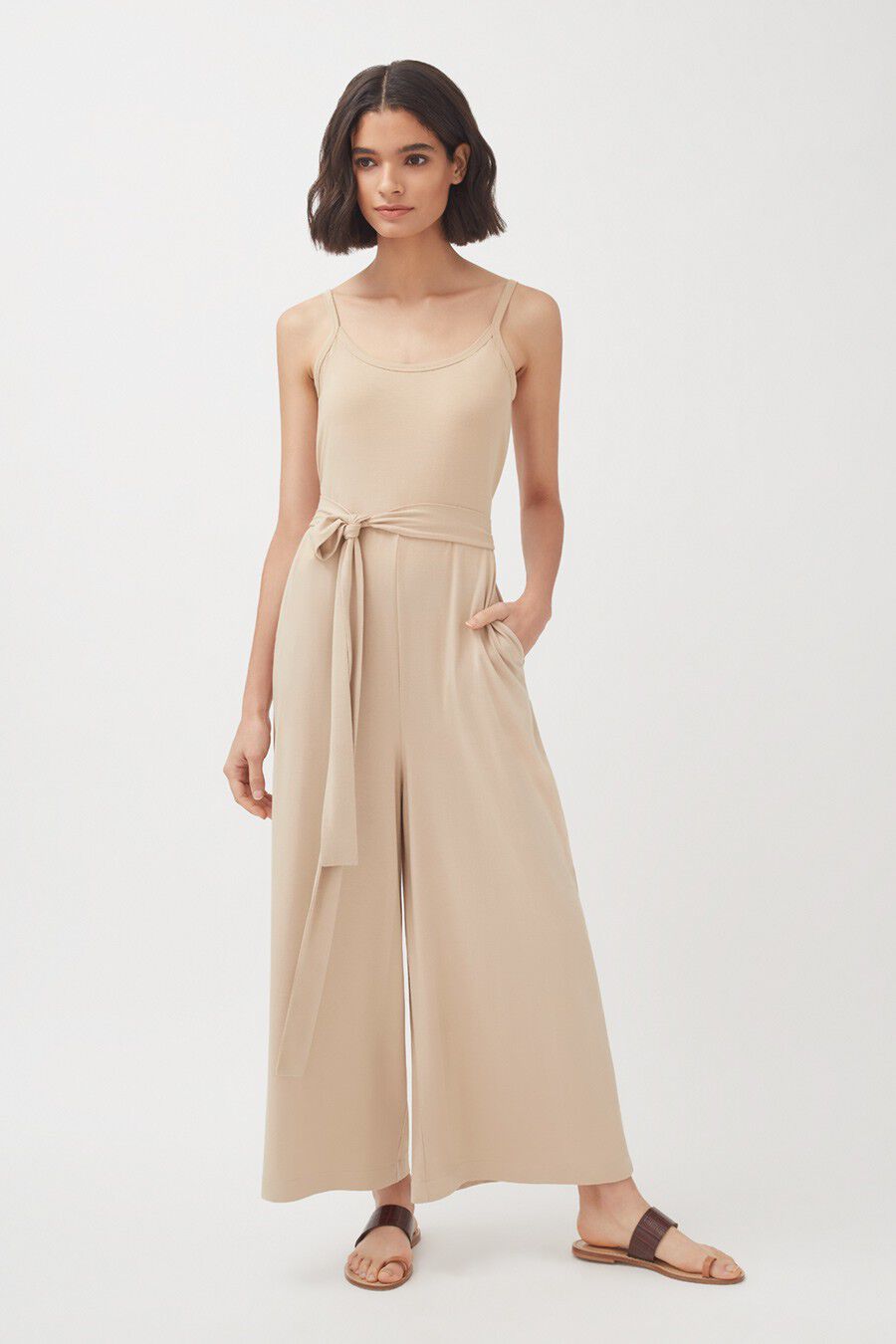 V-Back Jumpsuit