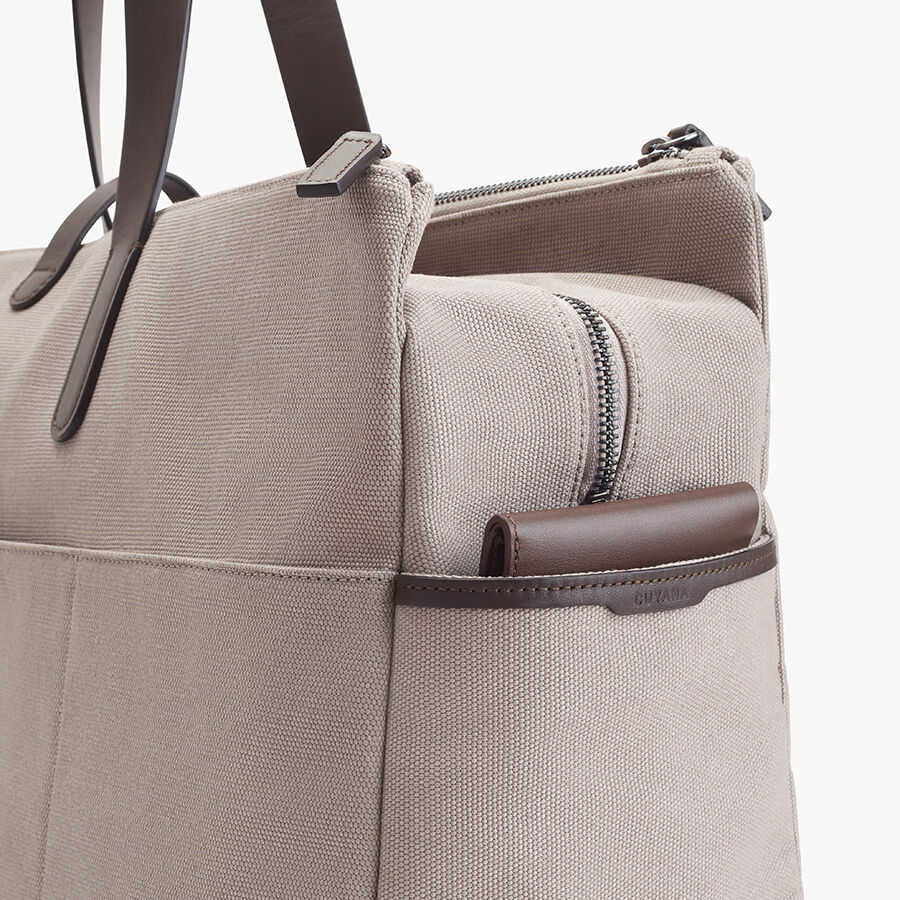 Mens Triple Zipper Weekender